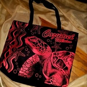 Cozumel Mexico beach shoulder bag
